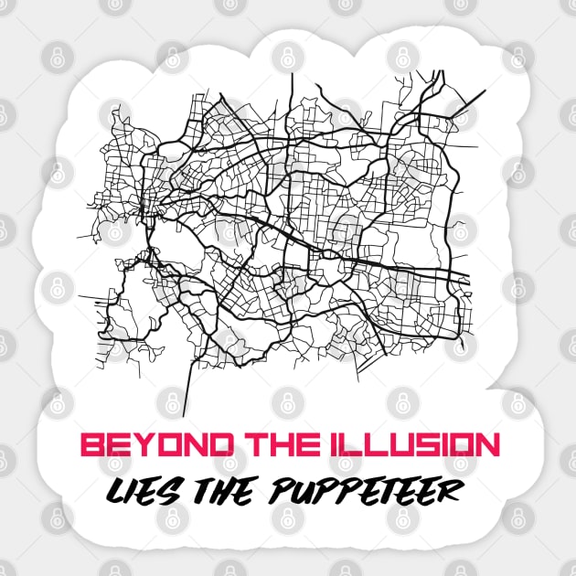 Beyond The Illusion Sticker by Lamar 's Store